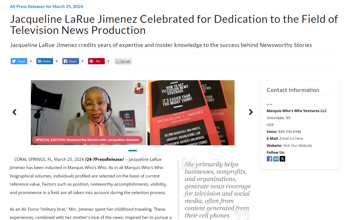 Building Your Business and Brand Through News Stories!