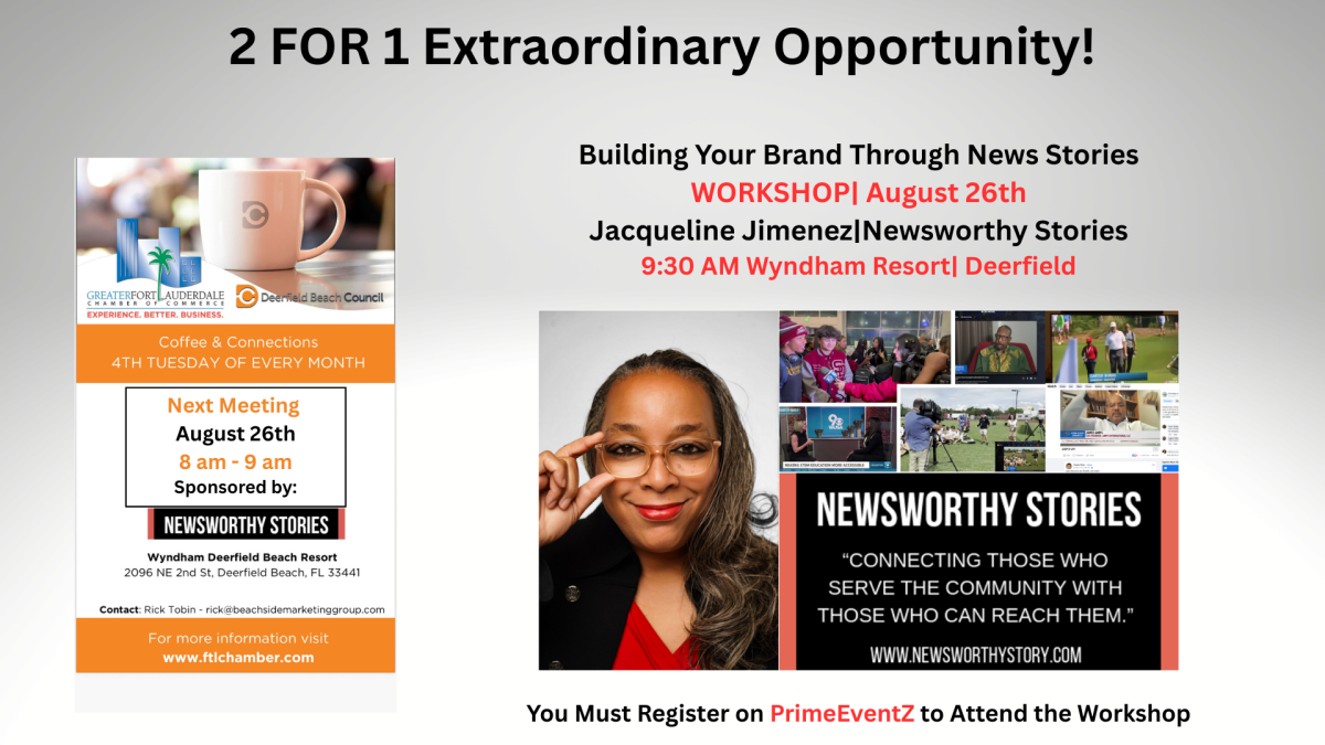 Building Your Business and Brand Through News Stories!