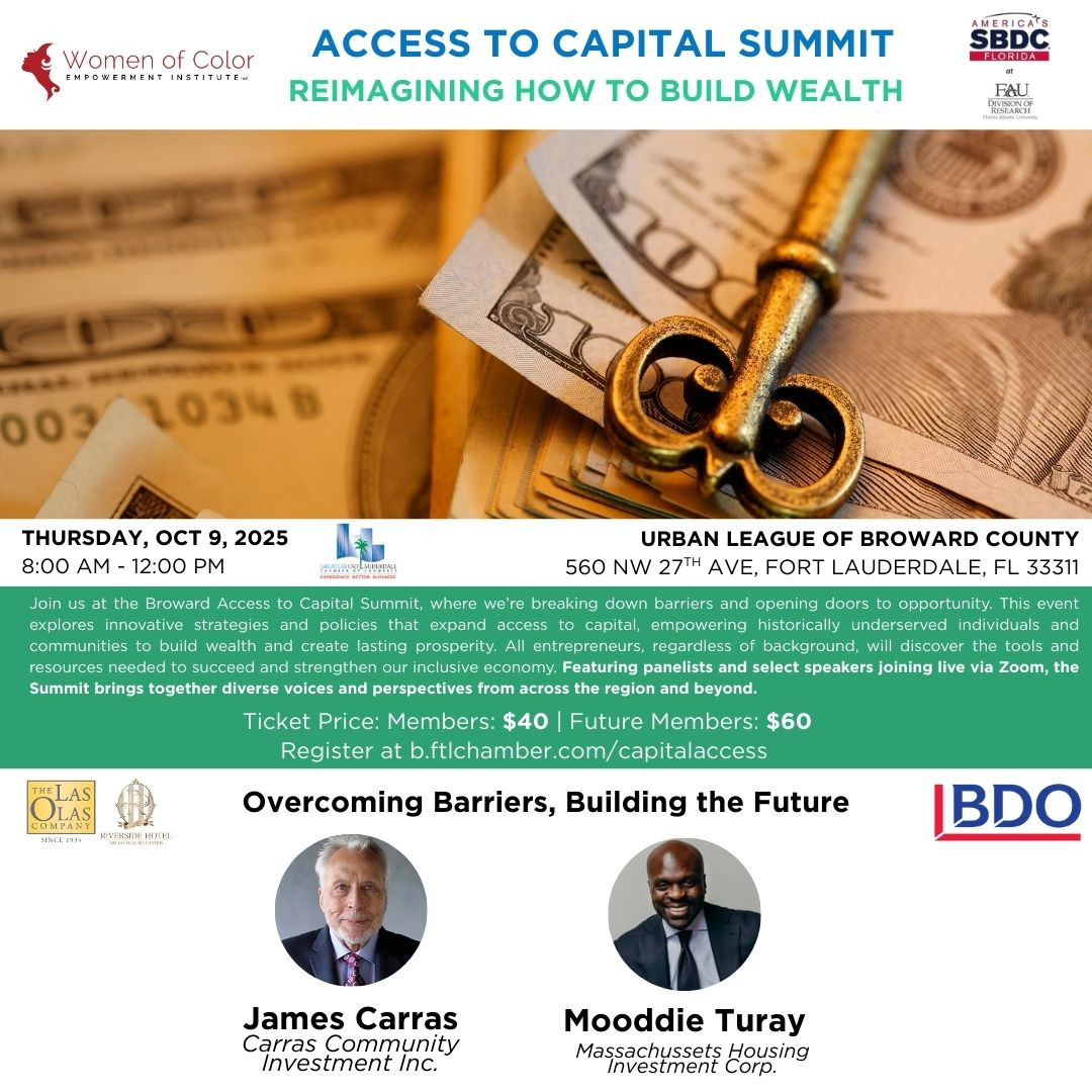 ACCESS TO CAPITAL SUMMIT - REIMAGINING HOW TO BUILD WEALTH