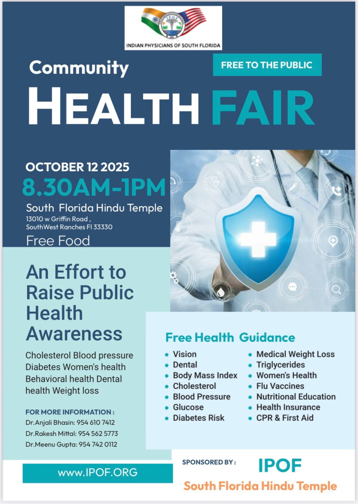 Community Health Fair - FREE TO PUBLIC