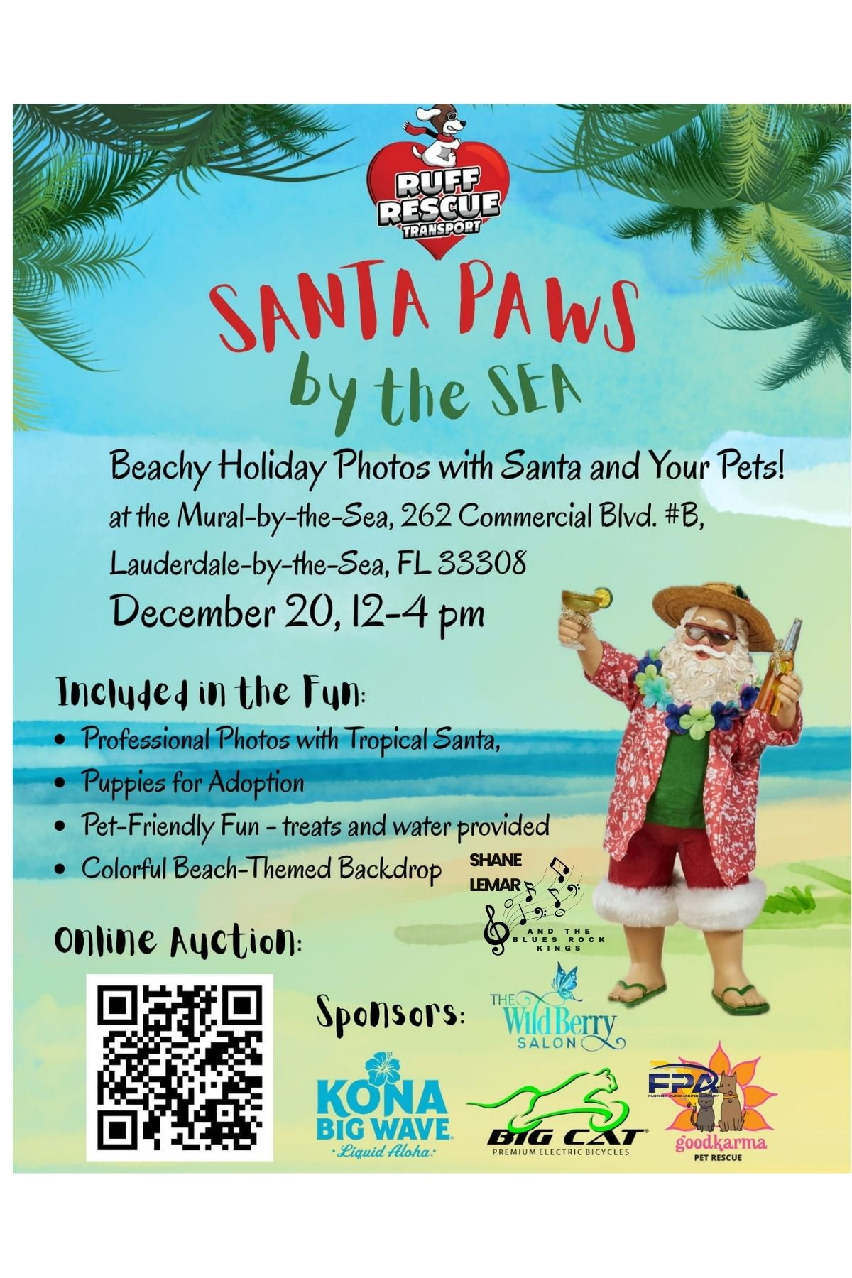 SANTA PAWS BY THE SEA - DEC 20TH, 2025
