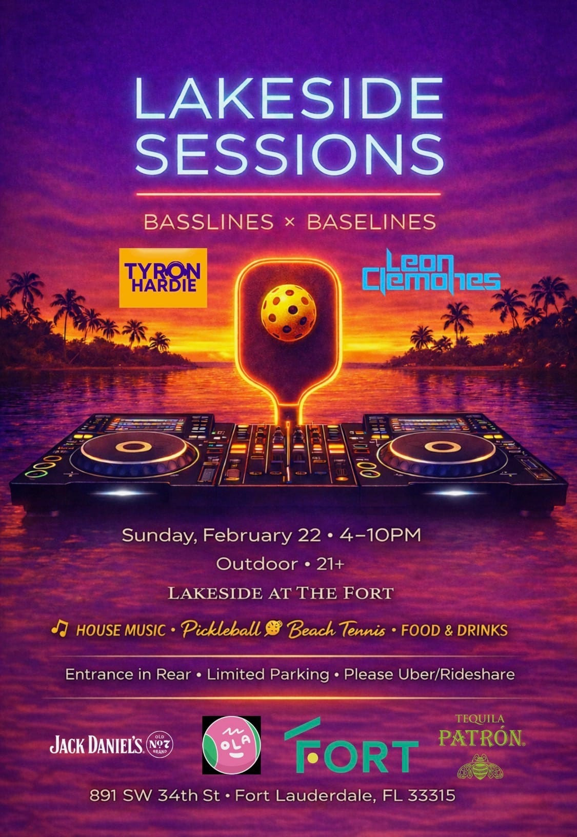 THE FORT - Lakeside Sessions – Basslines × Baselines