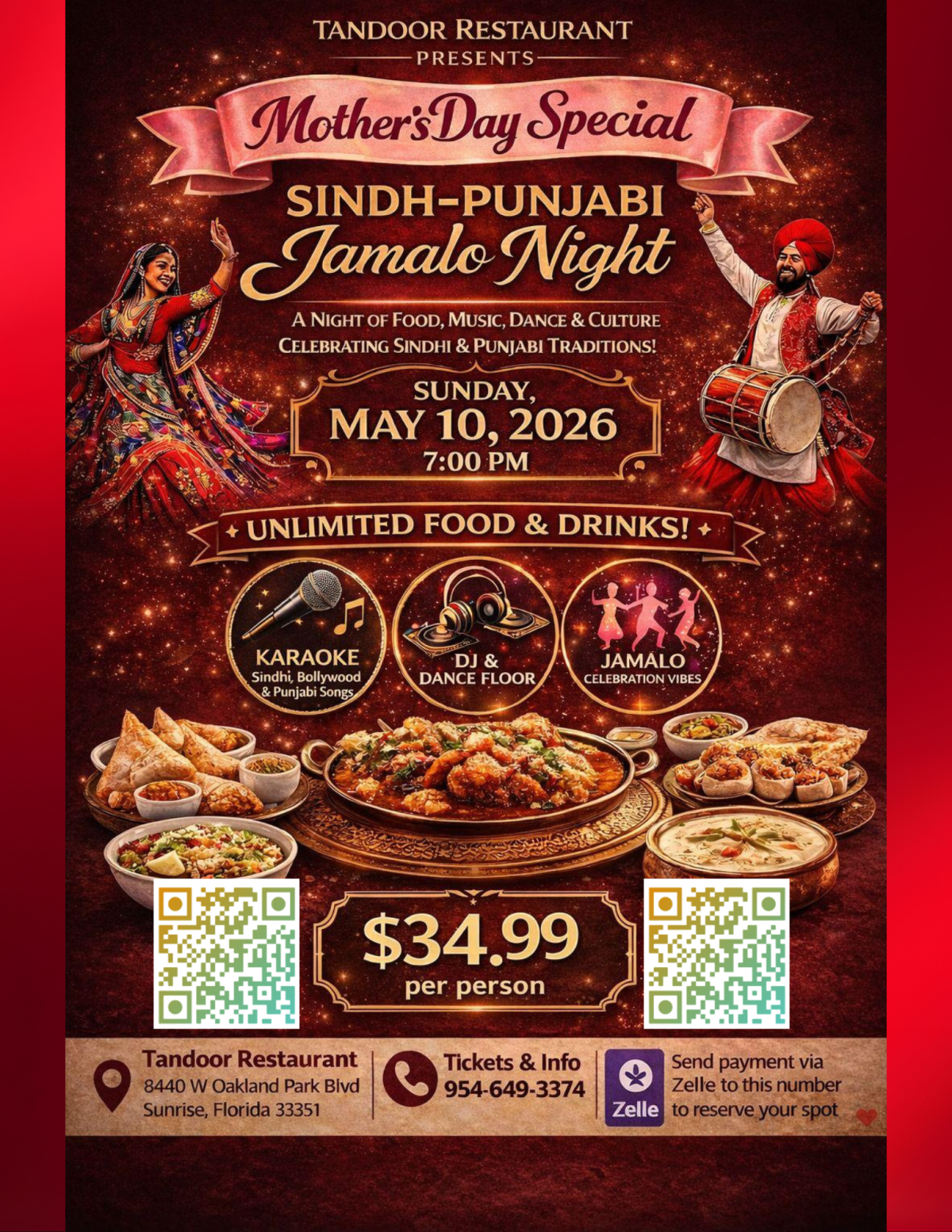 SINDH-PUNJABI JAMALO Night - Tandoor Restaurant