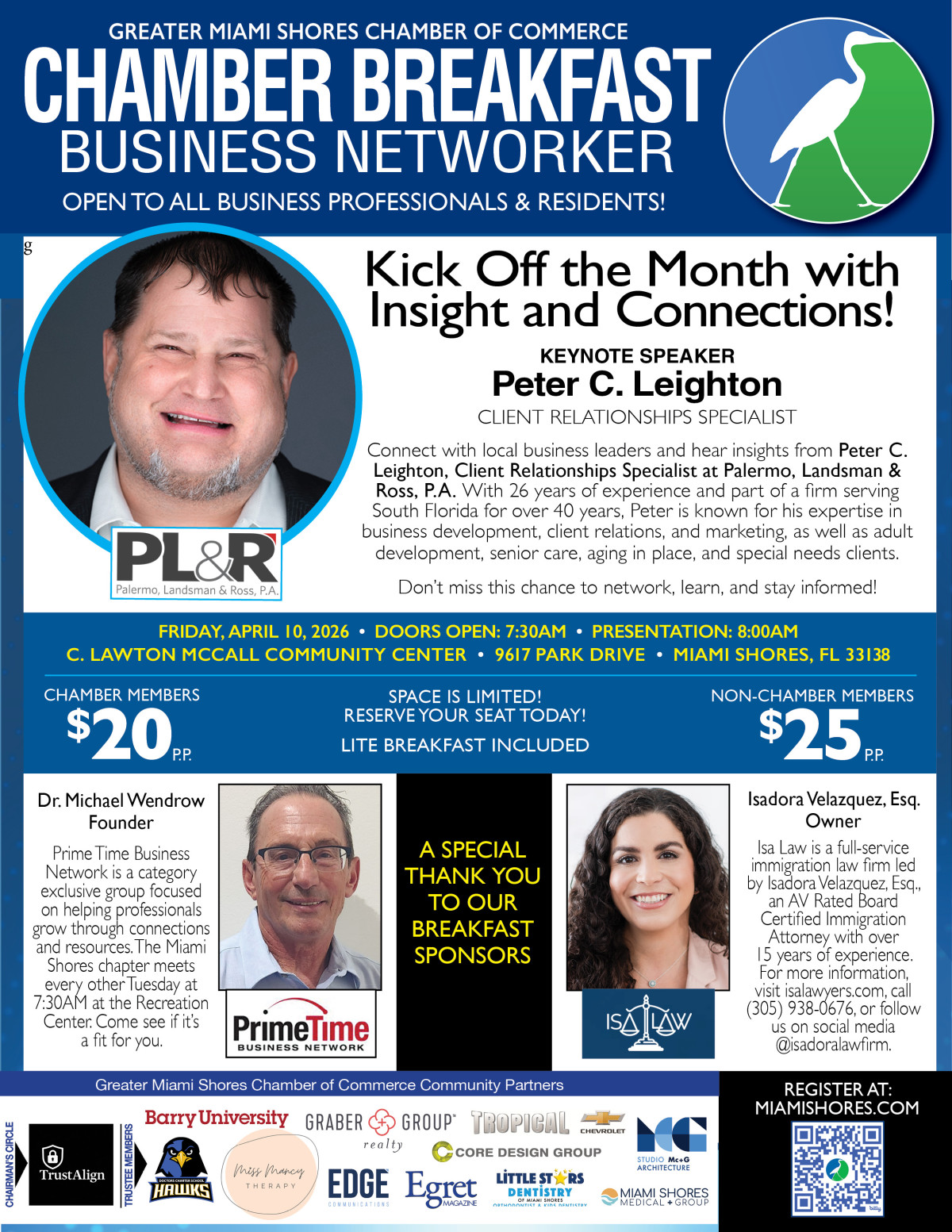 GMSCC NETWORKING BREAKFAST, April 10th, 2026