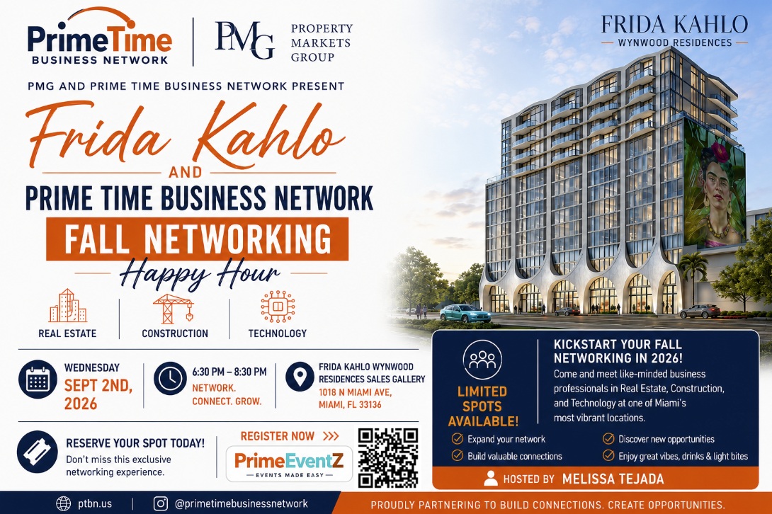 Frida Kahlo × Prime Time Business Network - FALL NETWORKING