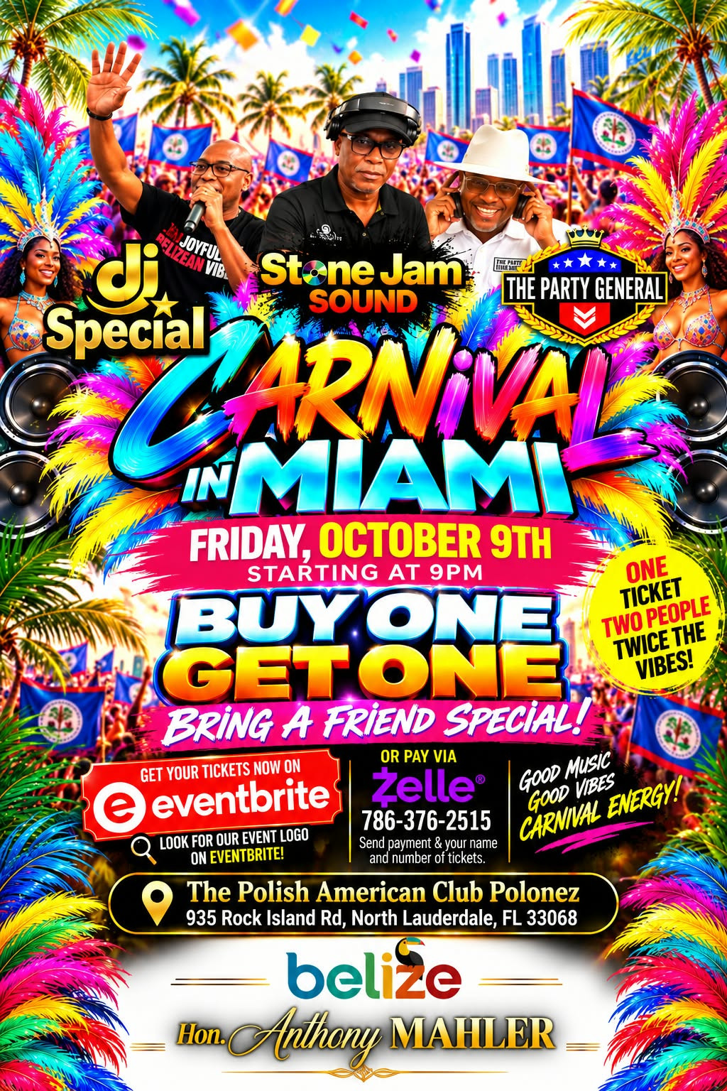 MIAMI CARNIVAL KICKOFF: WHERE THE VIBES MEET THE ROAD! 🔥