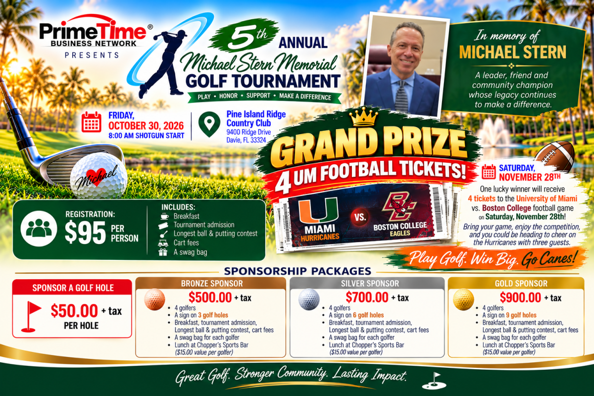 5TH ANNUAL MICHAEL STERN MEMORIAL GOLF TOURNAMENT