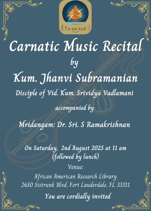 Jhanvi's Music Recital