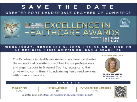 Sylvester Comprehensive Cancer Center's Excellence in Healthcare Awards presented by Baptist Health South Florida