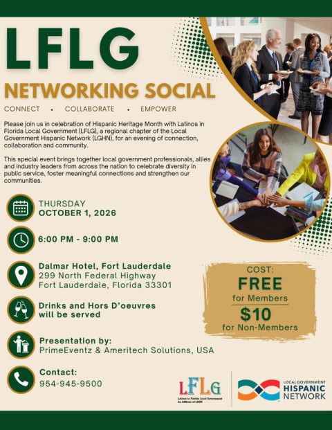 LFLG NETWORKING SOCIAL - OCT 1st, 2026