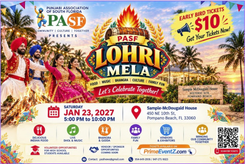 PASF - LOHRI MELA - Jan 23rd, 2027