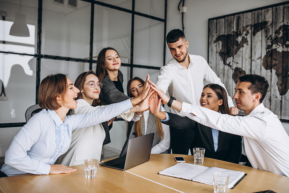 Group People Working